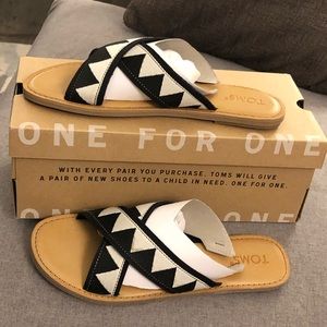 TOMS sandals, size 8.5